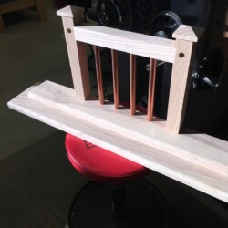 Loose assembly, front view