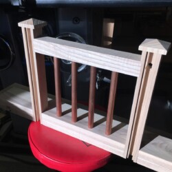 Loose assembly, back view