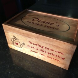 Diane's Seed Box complete!