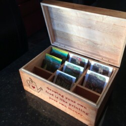 Packets of seeds hold the promise of a bountiful harvest next growing season.