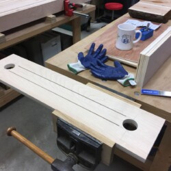 Fabricating the custom router sled