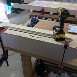 Fabricating the custom router sled