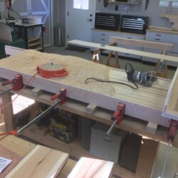 The whole process took several sessions over two shop days