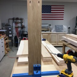 Drilling for Kreg Pocket Screws