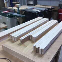 Door Components Ready for Next Operations
