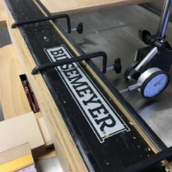 Forming tenons on the rail ends
