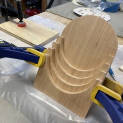 Front view ready for finish