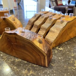 Finished Rustic Bud Vases