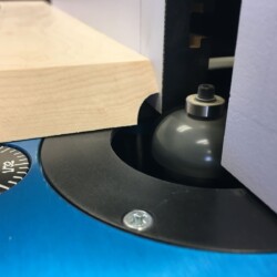Cutting coves with a 1/2" radius on the router table
