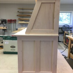 End view of test stack