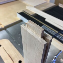 After cheek cuts