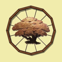 SketchUp design showing the frame and rays behind the metal sculpture