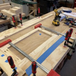 A bit of production work to assemble subassemblies