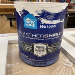 Leftover SW WeatherShield put to good use