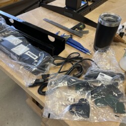 Some of the base controls and wiring