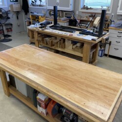 Desk top ready for assembly