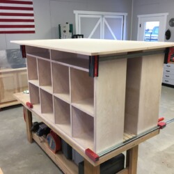 Dry fit of the final assembly.