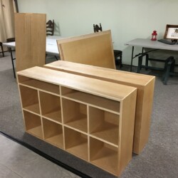 Finished subassemblies, ready for final assembly.