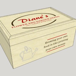 SketchUp model, closed.