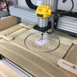 Machining Medallion Artwork