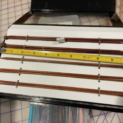 Linda's set of Rosewood knitting needles