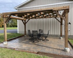Pergola Paver Patio