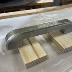 Finished handle ready to install.